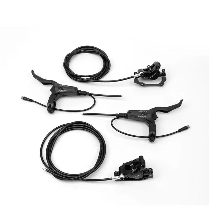 Kit complet de frână hidraulică NUTT față-spate pentru trotinetă