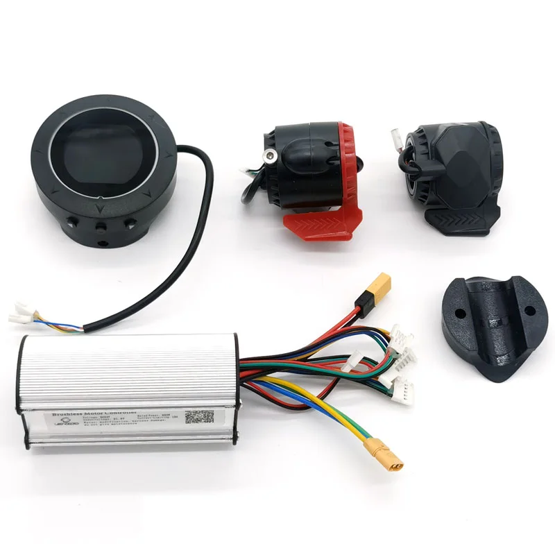 Kit trotineta electrica 36V 350W - controller, display, maneta frana si maneta acceleratie