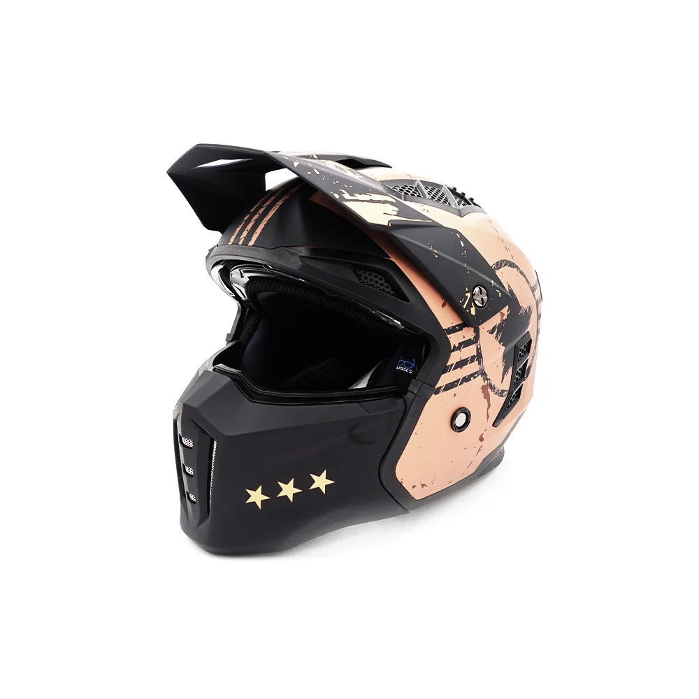 Casca full face FRV Hero Gold -XL
