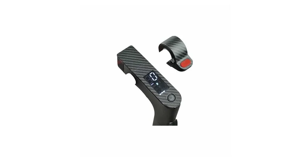 Sticker carbon display si acceleratie trotineta electrica xiaomi