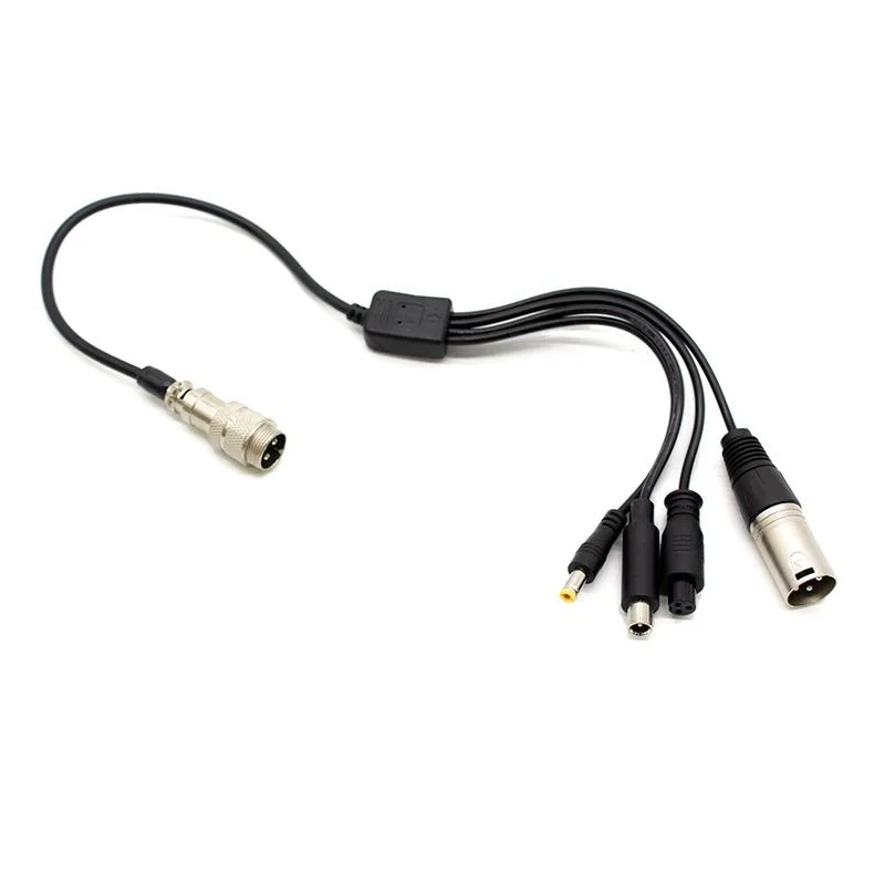 Adaptor GX16 la DC XLR GX12