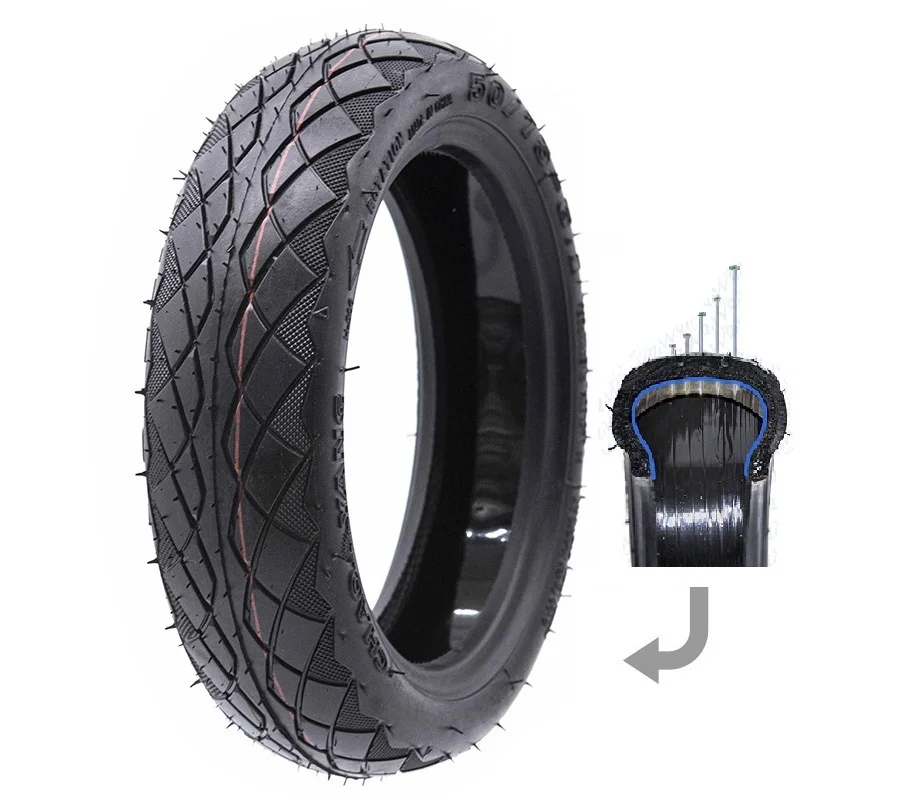 Cauciuc tubeless cu gel antipana 8 1 2 x2 pentru trotinete electrice Xiaomi Mi Scooter